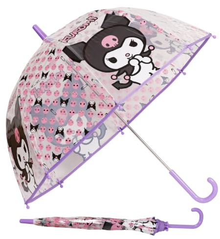 KIDS EUROSWAN SL TRANSPARENT BELL UMBRELLA 46CM KUROMI