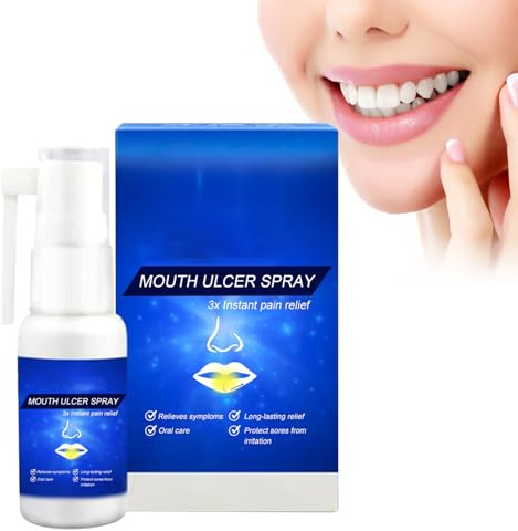 Ulcer Breath Sprays, Mouth Ulcer Treatment Spray, 30ml