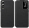 Funda para Samsung S25 Edge Smart View Wallet Smartphone Case, para Samsung Galaxy S25 Edge Funda Clear View, Espejo Flip Flip Tarjetero, Ventana, Galaxy S25 Edge 5G Funda Smart View