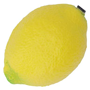 Fruktshaker Maraca plastslagverk för barn Shape Learning Resurs Set 6+ månader (Citron)