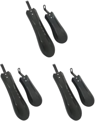 Violiica Set di 3 paia di parafanghi per bici da 16/18 pollici, per mountain bike, parafanghi anteriori e posteriori, in plastica PP, colore: nero
