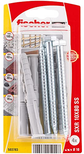 FISCHER 503783 - Blister SXR 10x80 SS K NV