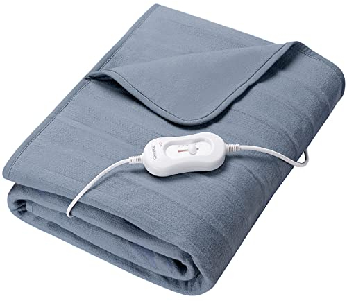 Deuba® Wärmeunterbett 190x80 Heizdecke elektrisch Waschbar bis 40° 3 Temperatur-Stufen Überhitzungsschutz