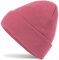 HatStar Wintermütze | Damen Beanie Mütze | Herren Feinstrick Beanie | für Frauen Männer Unisex | Cuffed Hats Weich & Warm (Coral)