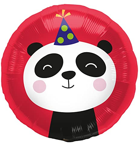 Folat 67933 Ballon en aluminium Panda - 45 cm