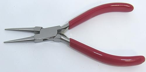 Rundzange mit langen Backen Gesamtlänge 140 mm