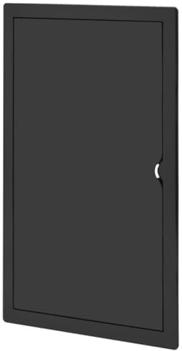 MIRATIC Inspektionsdörr Revisionsdörr ABS-plast Svart (25 x 40 cm)