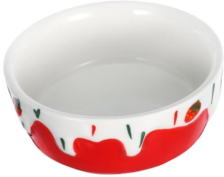 TOYANDONA Céramique Anti-Fuite pour Hamster Cochon Chinchilla Hérisson Et Lapin Bol De Nourriture Facile à Nettoyer pour Petite Animalerie