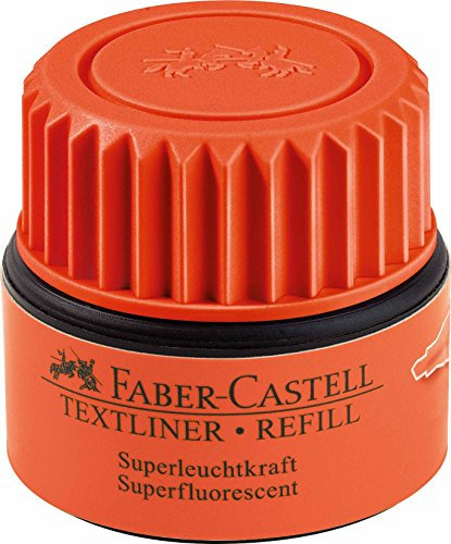 FABER-CASTELL 154915 - Textmarker Refill, orange, für Textliner 1543, 1546 und 1548