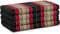 livasia Nachhaltige Klappmatratze aus Kapok - 200x80x8cm - Gästematratze, Faltbare Matratze für Van, ökologische Yogamatte, klappbares Gästebett, Liege für Garten und Balkon (Schwarz/Rot)
