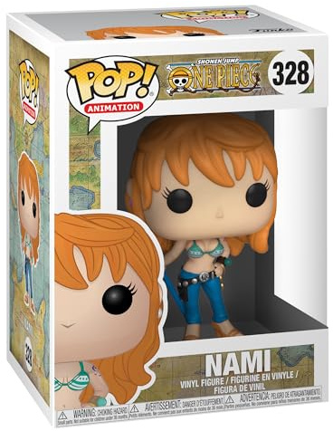 Funko One Piece - Nami Figure Pop! Vinyl- Figura in Vinile da Collezione - Idea Regalo - Merchandising Ufficiale - Giocattoli per Bambini e Adulti - Anime Fans - Figura per i Collezionisti