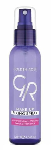 Golden Rose LONG-LASTING Fixing Spray Setting Mist, Sets & Extends Makeup, Alcohol-free, Paraben-free 120ml
