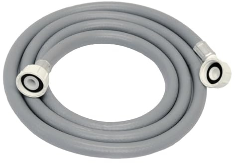 Dapetz ® Universal Washing Machine Dishwasher Straight End Inlet Pipe Fill Cold Water 3M Drain Extension Kit Feed Long Hose Ideal for Washing Machines and Dish Washers