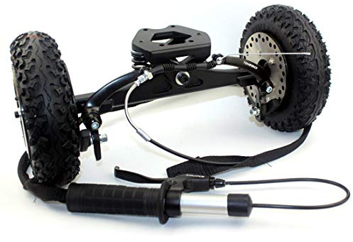 Mountainboard Skateboard Trucks Offroad Camión de embarque con freno All Terrain Skateboard Longboard Brake System (Brake truck only)