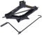Aim Tools Gato de Tijera 2 Toneladas Gato de Tijera Elevador Tijera Manivela Camioneta Levantador para automóvil Gato de Coche, Negro 161103