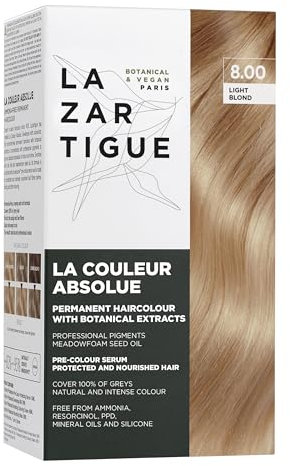 LAZARTIGUE La Couleur Permanent Hair Color 8.00 Light Blond 153 ml