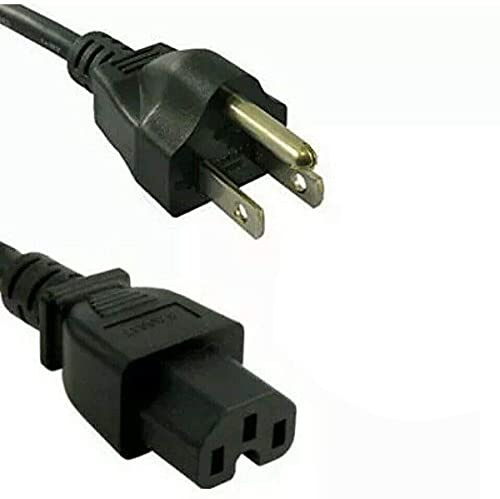 Replacement 6ft Notched Plug 3 Prong AC Power Cord for Cuisinart Percolator Coffee Pot Model PRC-12 PRC-4