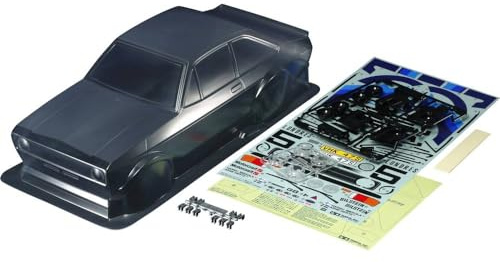 TAMIYA 51658 Car Set Ford Escort Mk.II Rally RS239 - RC Model Building, Accessories for Remote Controlled Cars, Replacement Body