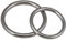 Heavy Duty Welded Round Rings Smooth Solid O Ring 304 Stainless Steel For Rigging Marine Boat Hammock Yoga Hanging Ring 1Pcs-M6x70