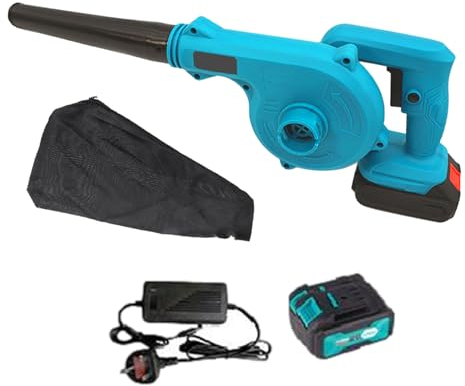 Firulab Soplador y aspiradora inalámbricos | soplador inalámbrico 2 en 1 para soplar Hojas | Aspirador Multifuncional para Limpiar el Polvo y cuidar el jardín