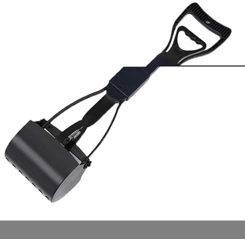 Pelles Ramasse-crottes pour Chiens, Portable Pliable Pelle Ramasse Crotte pour Chien Chat Lapin 60cm Long, Pelle À Crottes, Pince À Déjection Canine Multifonction Pooper Scooper Clip pour Animal