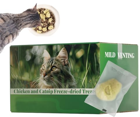 Zuasdvnk Snack per la Cura dei Denti per Gatti, 16 Bastoncini da Masticare Contro i, Articoli commestibili per la digestione e la Cura dei Denti, Confezione Singola
