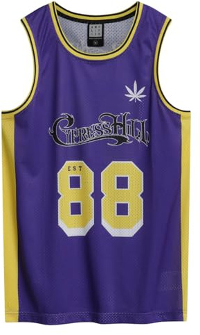 Amplified Basketball Jersey - Cypress Hill, XL, Herren, Damen, Ärmellos, Musik Fan-Shirt, Sommer, Festival, BandMerch