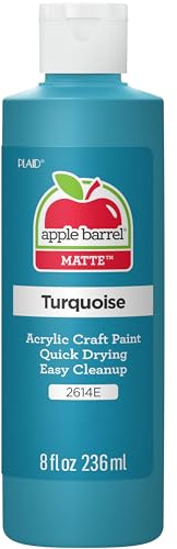 Apple Barrel Acrylic Paint, Turquoise, 8 oz