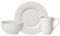 Villeroy & Boch for Me Servizio da Colazione per Due, Porcellana Premium, Bianco