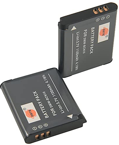(2-Pack) DMW-BCN10 DSTE Ersatz Batterie Akku Kompatibel für Panasonic Lumix DMC-LF1 DMC-LF1K Lumix DMC-LF1W Kamera als Panasonic DMW-BCN10E DMW-BCN10PP