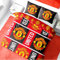 Character World Manchester United Double Duvet Cover Set, Trafford Design | Red Reversible 2 Sided Football Bedding Cover Official Merchandise Including Matching Pillow Cases