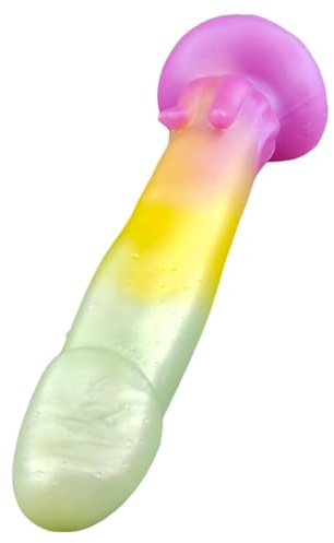 Mjuk silikon kroppsmassageapparat – manuell, sugkoppsbas, 21.5cm zzz10 | Manuell användning, Sugkoppsbas, Mjukt silikon, 21.5 cm längd