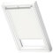 VELUX Original Dachfenster Verdunkelungsrollo, mit weißer Führungsschiene, Weiß, für U08