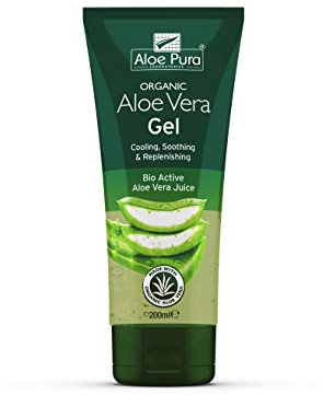 2 X Aloe Pura Organic Aloe Vera Gel 200 ml