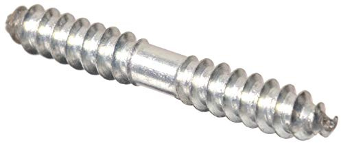 The Hillman Group 43435 5/16-Inch x 4-Inch Dowel Screw, 15-Pack , Zinc