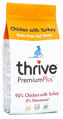 thrive Cat PremiumPlus Dry Food- CHICKEN with TURKEY 1.5kg