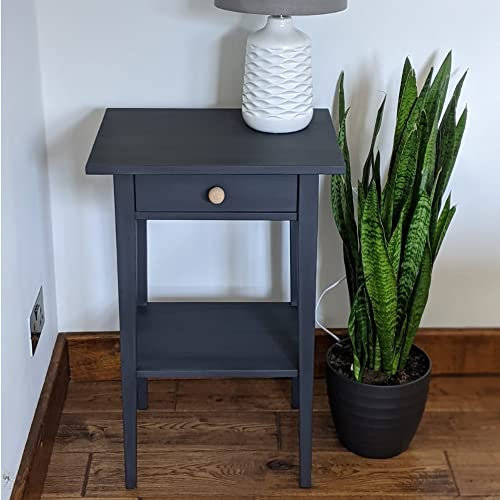 Resincoat Inspire Furniture Paint UK Manufactured, The Perfect Quality Furniture Paint for all Projects With A Chalk-Like Finish, (Storm Grey), 1 Ltr Tin.