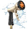 VOXON Hose Pipe Spray Gun, Heavy Metal Garden Hose Spray Gun with 9 Patterns, High Pressure Sprayer with Non-Slip Grip, for Plants Watering, Car Washing and Pet Showering