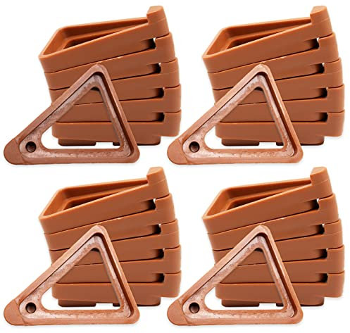 24 Pcs Terracotta Pot Feet, Invisible Flower Risers for Indoor and Outdoor Plant Stands, Lifters Supports for Small and Large Potted Plants