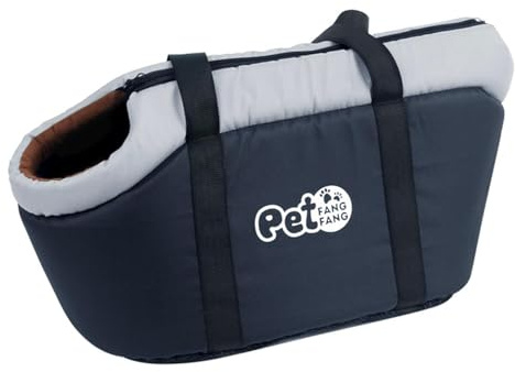 Borsa Trasportino a Tracolla per Cani - Contenitore Traspirante con Cuscino Rimovibile per Passeggio, Picnic e Escursionismo