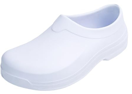 Yummsion rutschfest Arbeitsschuhe küche Clogs,Kochschuhe,Küchenchef rutschfeste Schuhe,Küchen-Kochschuhe,Sicherheitsschuhe für die Küche,Komfortabel,rutschfest,Für Kochoder Pflegearbeiten