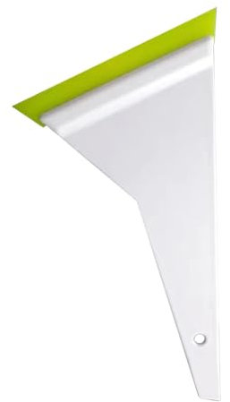 Spatola in pellicola, raschietto per vetri – Dispositivo per auto con manico ergonomico | per l'installazione avvolgente, raschietto per finestre, strumento per la pulizia delle