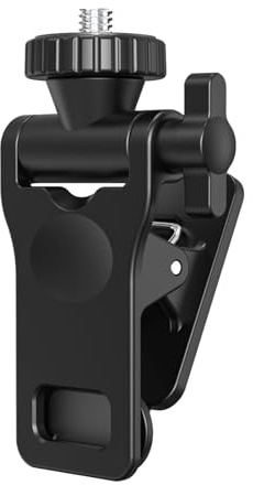 DzpKrka Clip de fixation pour selfie | Clip de rechange antidérapant pour selfie – Support de téléphone portable avec connecteur à vis 1/4, fixation de lampe LED pour trépied et ordinateur