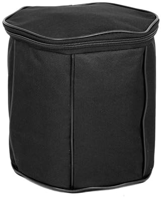 TSMORY Bolsa de almacenamiento de acordeón suave con doble forro para acordeón, acordeón, bolsa de transporte con cremalleras de metal