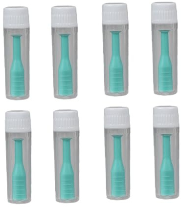 HOLIDYOYO Set da 8 Strumenti Portatili per Lenti a Contatto Bastoncini di Aspirazione in Silicone e Abs, Pratici per Inserire e Rimuovere Lenti senza Danneggiare i Bordi, Adatti a Uso
