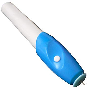 ODETOJOY Electric Automated Paper Quilling Pen in Blue - Ideal for DIY Filigree Paper Crafting & Scrolling Blue