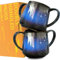 Two Handle Dignity Mug. 2 Handle Mugs. Aids Tremors, Arthritis and Dementia, Drinking Cups for Elderly. Coffee Mug Ideal for Users with Weak Grip/Parkinsons. 400ml, Porcelain