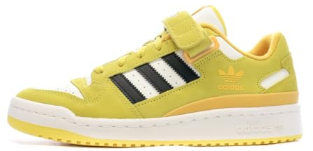 adidas Herren Baskets Jaune Homme Forum Low Sneaker, gelb, 43.5 EU