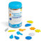 Learning Resources Explore the Weather Counters, Ages 3+, Maths Counters for Kids, 6 Weather-Related Shapes in 6 Colours, Sustainable Toys, Classroom Resources, Muliticolor