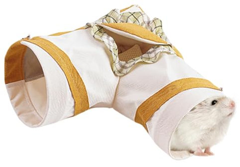 Tunnel Für Kaninchen,Kleintiertunnel, Hasentunnel-Hamsterröhre, Hamstertunnel, Frettchentunnel, Hasennest, Interaktives- Haustierspielzeug, Spieltunnel, Kätzchenversteck